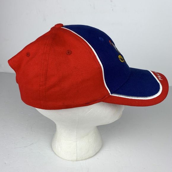 France Gallic Rooster Cockerel Football Rugby Hat Blue French Embroidered NWOT - Picture 4 of 8